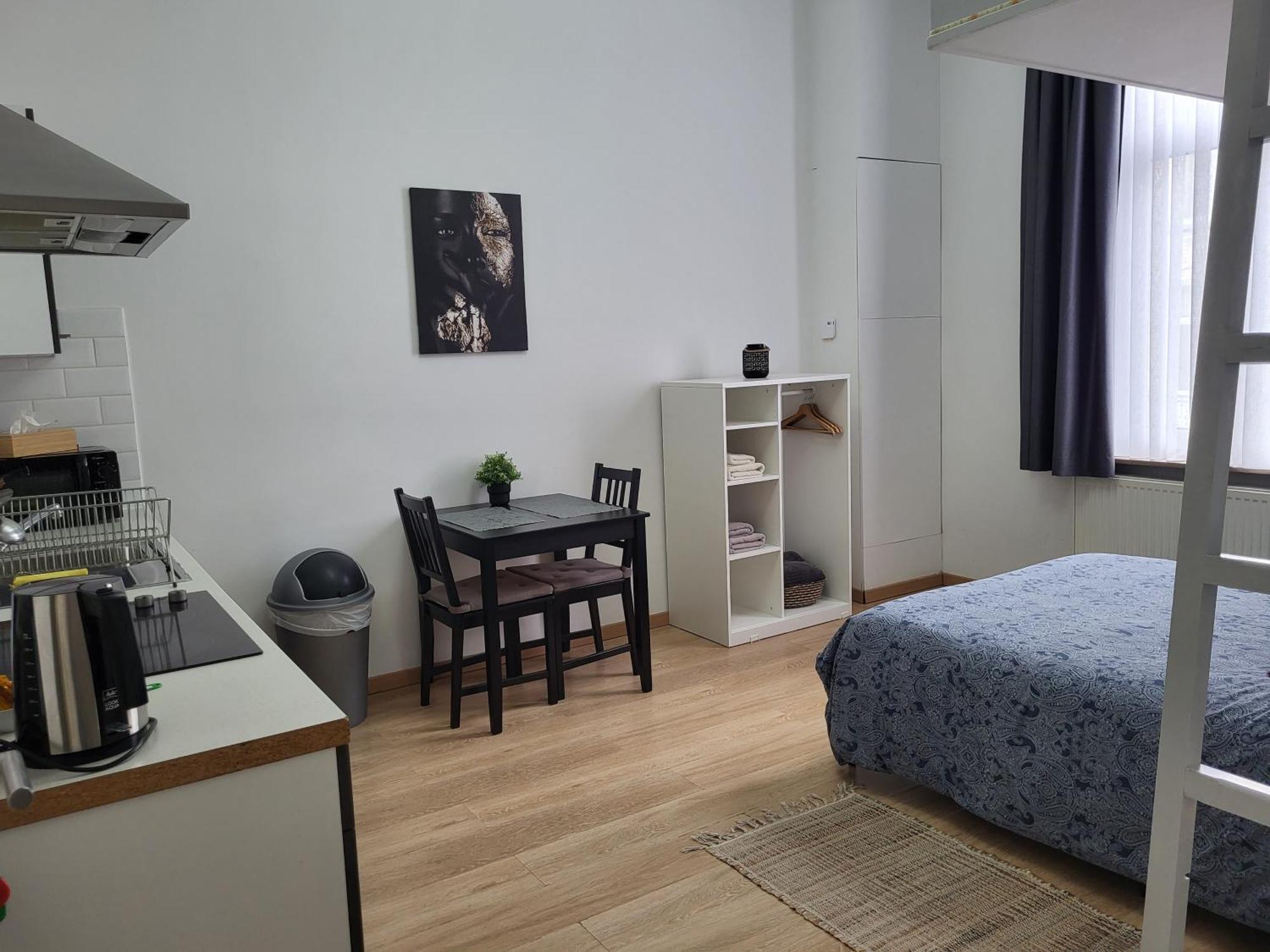 Studios Idealement Situes - Eu Etterbeek Quarto foto